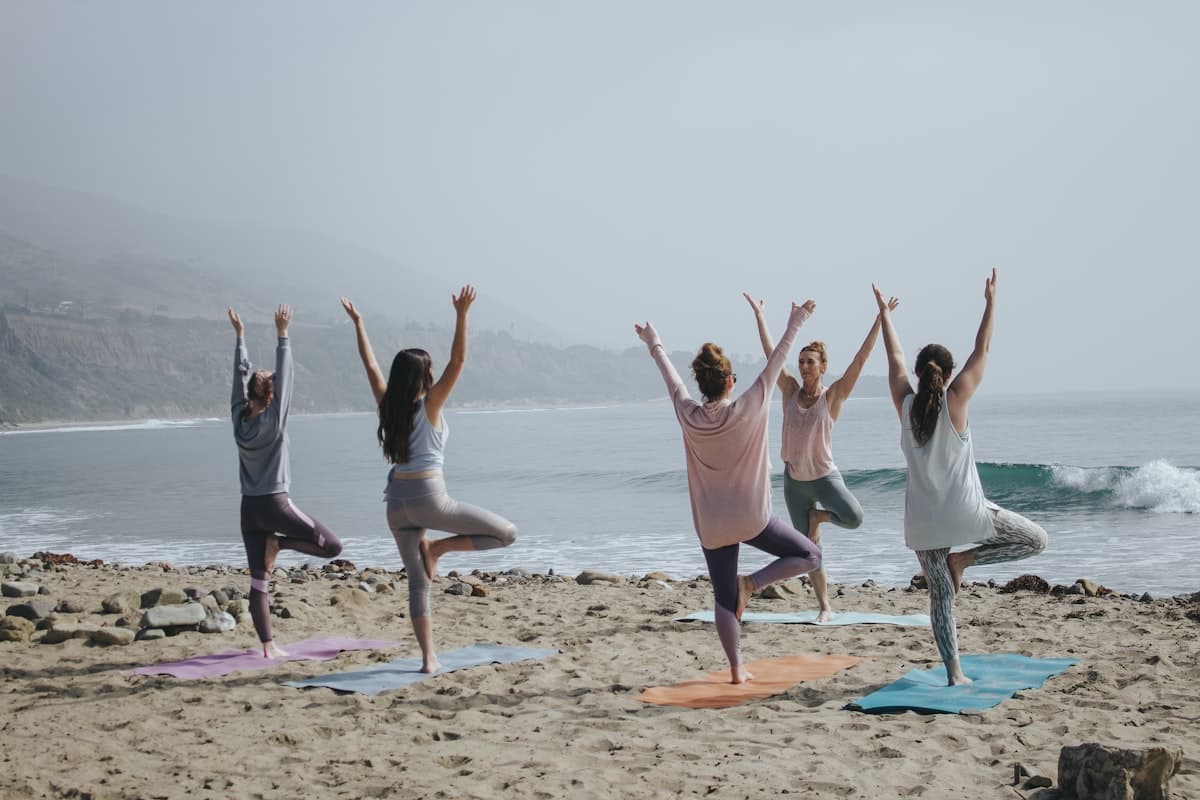 Ocean Wellness: Beachfront Yoga & Breathwork